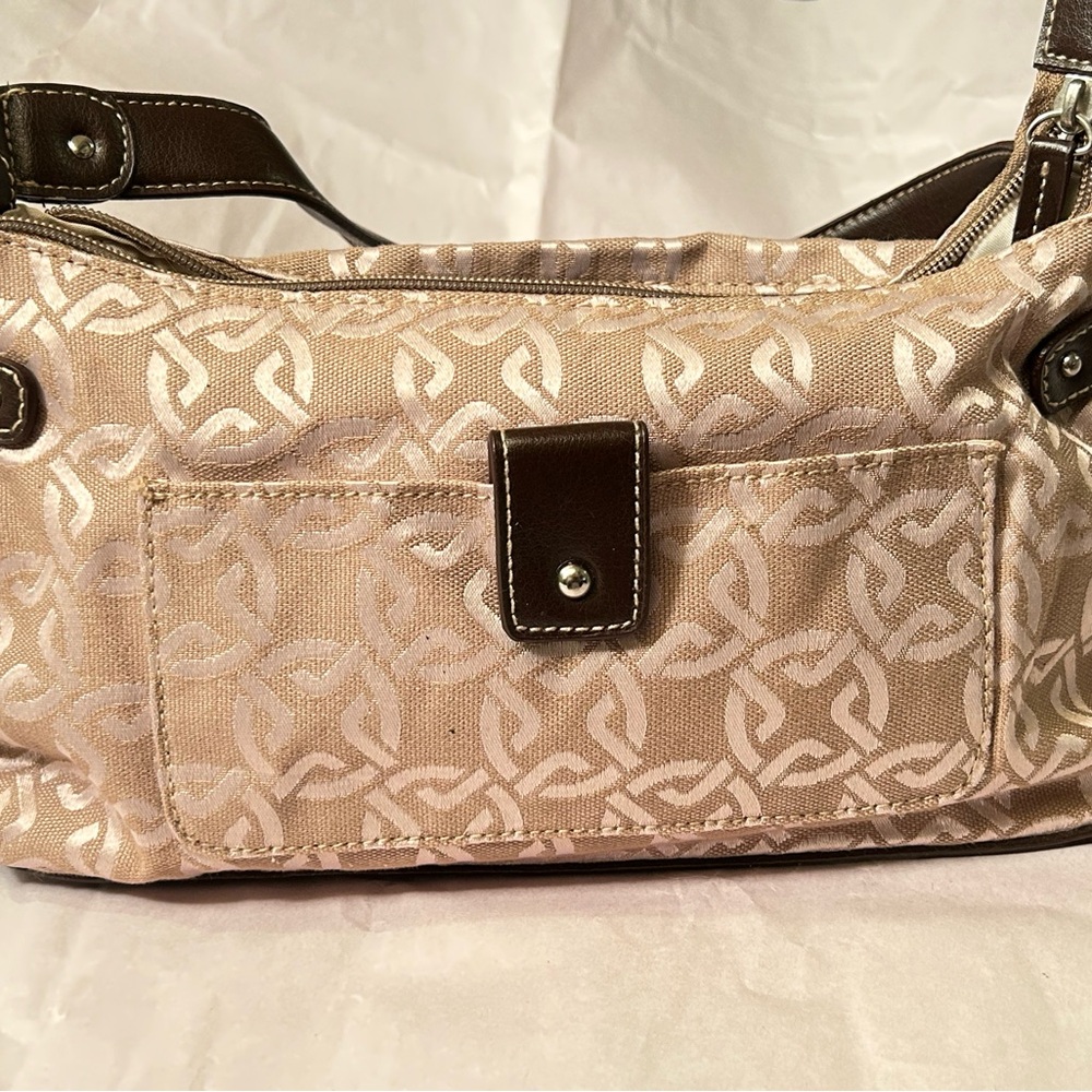 East Fifth Stylish Tan and Brown Women's Bag